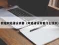 商丘教程网站建设需要（网站建设需要什么技术）